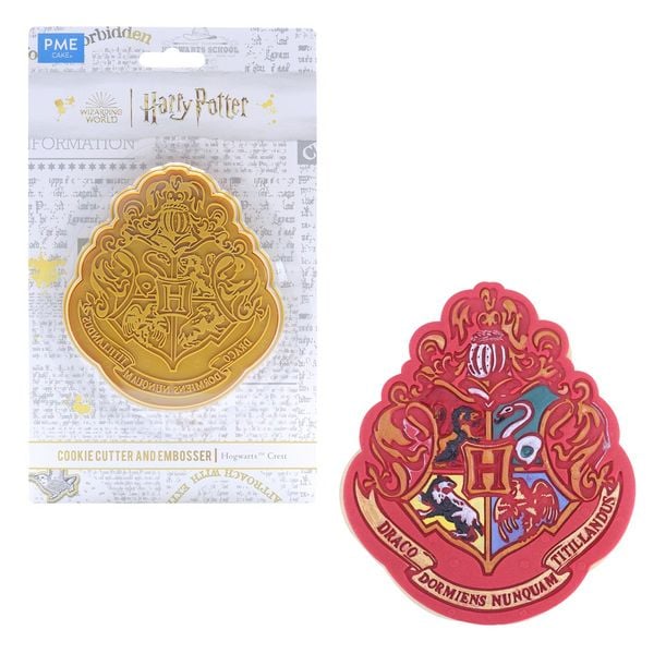 Cookie Cutter & Embosser - Hogwarts Crest