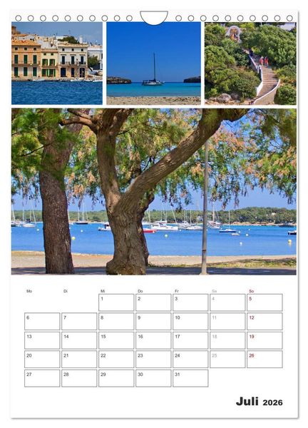 Produktbild: Hola Mallorca (Wandkalender 2026 DIN A4 hoch), CALVENDO Monatskalender