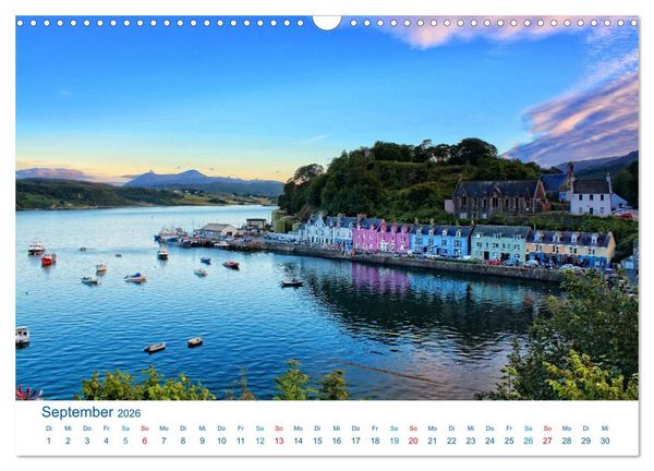 Produktbild: Schottlands S&uuml;den 2026. Impressionen zwischen Edinburgh, Loch Ness und Isle of Skye (Wandkalender 2026 DIN A3 quer), CALVENDO Monatskalender