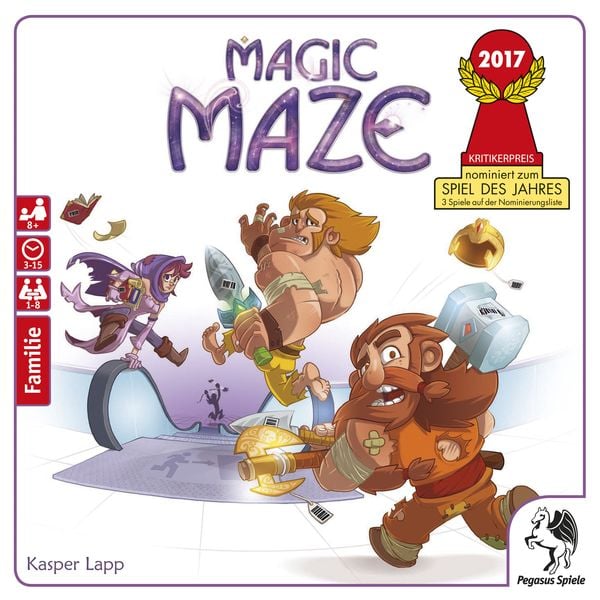 Magic Maze, nominiert zum Spiel des Jahres 2017
