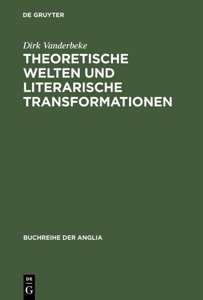 Produktbild: Theoretische Welten und literarische Transformationen