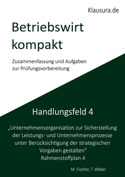 Produktbild: Betriebswirt kompakt Handlungsfeld 4