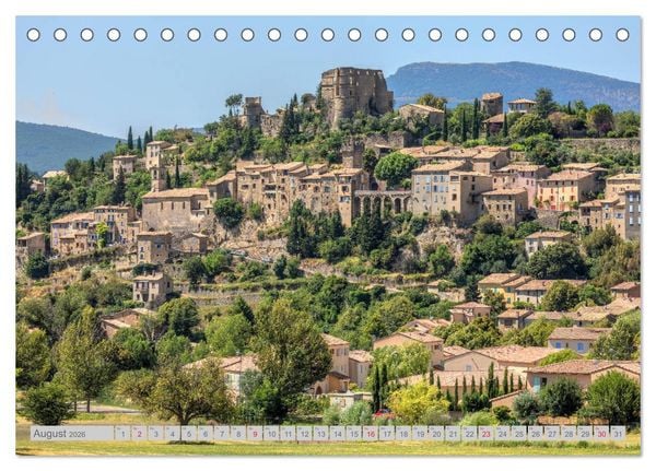 Produktbild: Provence, der sinnliche S&uuml;den Frankreichs (Tischkalender 2026 DIN A5 quer), CALVENDO Monatskalender