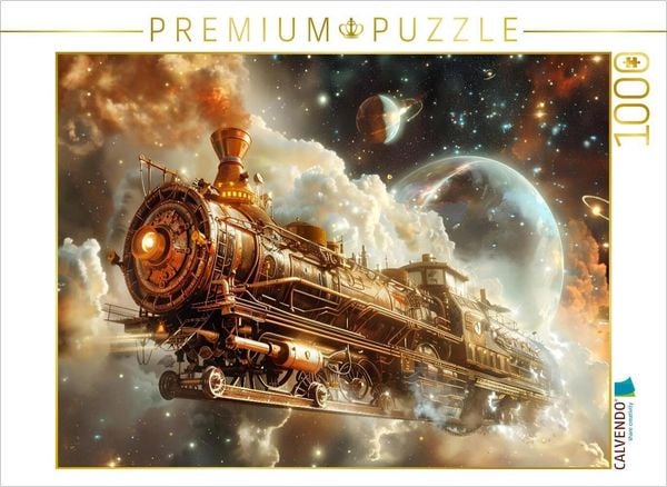 Produktbild: CALVENDO Puzzle Ein Motiv aus dem Kalender "Steampunk im Weltall" | 1000 Teile Lege-Gr&ouml;&szlig;e 64x48cm Foto-Puzzle f&uuml;r gl&uuml;ckliche Stunden