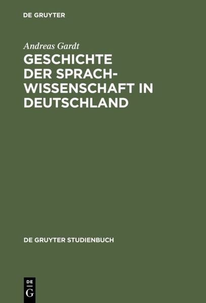 Produktbild: Geschichte der Sprachwissenschaft in Deutschland