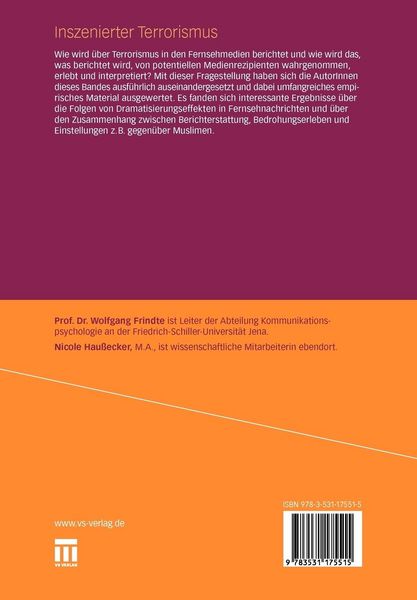 Produktbild: Inszenierter Terrorismus