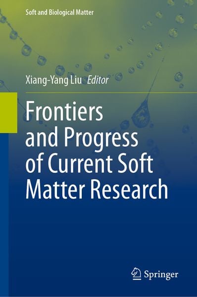 Produktbild: Frontiers and Progress of Current Soft Matter Research