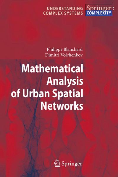 Produktbild: Mathematical Analysis of Urban Spatial Networks
