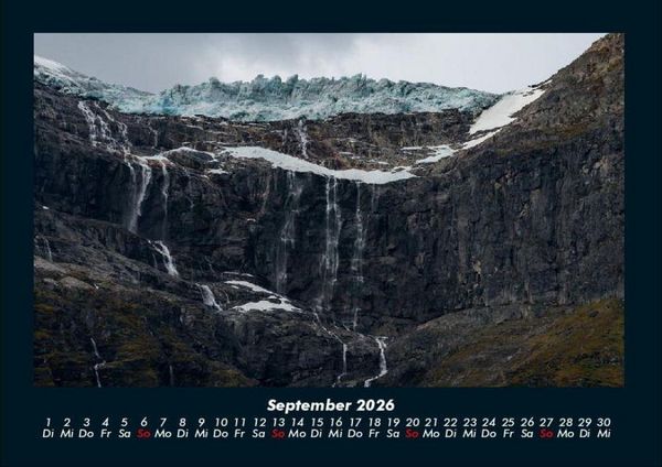 Produktbild: Wasserf&auml;lle 2026 Fotokalender DIN A4