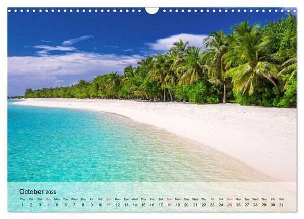 Produktbild: French Polynesia Paradise in the South Pacific (Wall Calendar 2026 DIN A3 landscape), CALVENDO 12 Month Wall Calendar