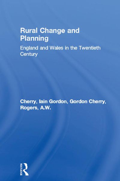 Produktbild: Rural Change and Planning