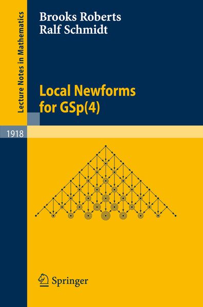 Produktbild: Local Newforms for GSp(4)