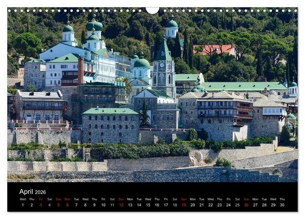 Produktbild: Chalkidiki: Kassandra, Sithonia, Athos (Wall Calendar 2026 DIN A3 landscape), CALVENDO 12 Month Wall Calendar