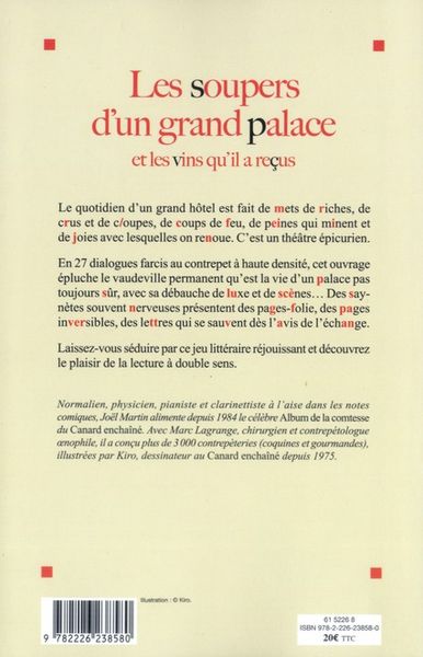 Produktbild: Les Soupers D'Un Grand Palace