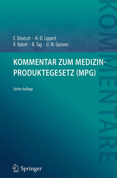Produktbild: Kommentar zum Medizinproduktegesetz (MPG)