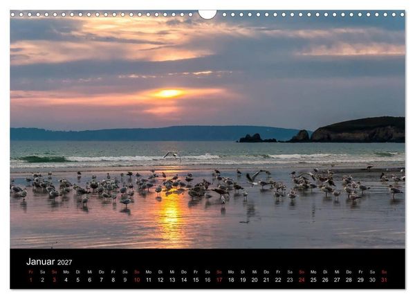 Produktbild: Faszination Meer und Wolken (Wandkalender 2027 DIN A3 quer), CALVENDO Monatskalender