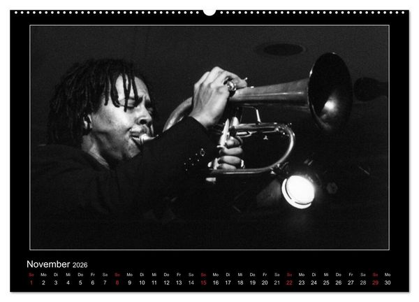 Produktbild: Jazz onstage (Wandkalender 2026 DIN A2 quer), CALVENDO Monatskalender