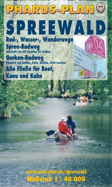 Produktbild: Pharus-Plan Spreewald 1:40000
