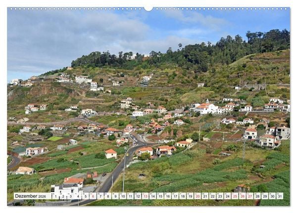Produktbild: MADEIRA, Trauminsel im Atlantik (Wandkalender 2026 DIN A2 quer), CALVENDO Monatskalender