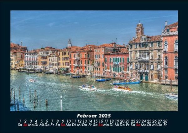 Produktbild: Venedig 2025 Fotokalender DIN A5