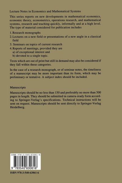 Produktbild: Constructing Scalar-Valued Objective Functions