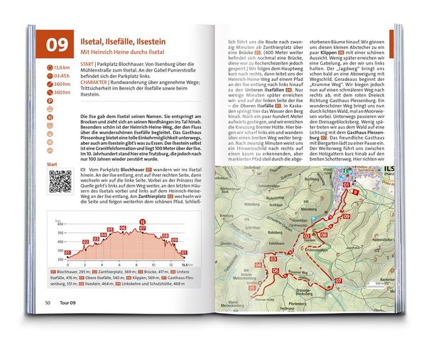 Produktbild: KOMPASS Wanderf&uuml;hrer Harz, 60 Touren mit Extra-Tourenkarte