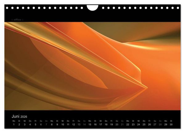 Produktbild: Abstrakte Kunst (Wandkalender 2026 DIN A4 quer), CALVENDO Monatskalender