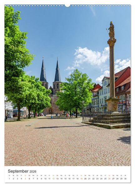 Produktbild: Duderstadt am Harz (Wandkalender 2026 DIN A2 hoch), CALVENDO Monatskalender