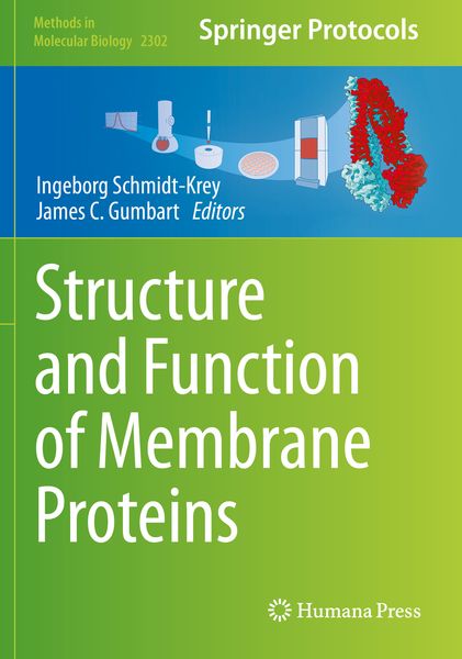 Produktbild: Structure and Function of Membrane Proteins