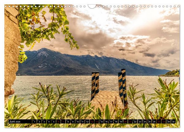 Produktbild: Tremosine - Perle &uuml;ber dem Gardasee (Wandkalender 2026 DIN A3 quer), CALVENDO Monatskalender