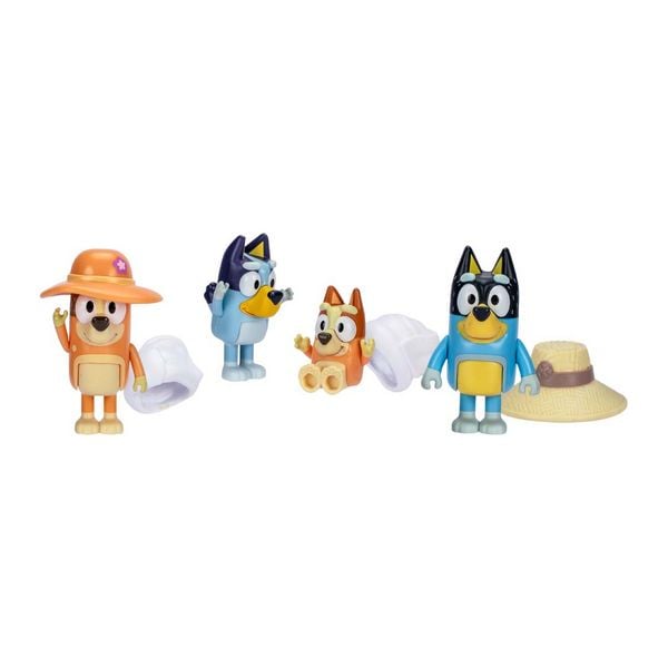 Produktbild: Moose: BLUEY 4-Pack - Familie Heeler auf Reisen