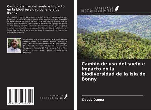 Produktbild: Cambio de uso del suelo e impacto en la biodiversidad de la isla de Bonny
