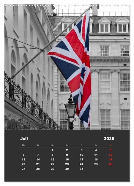 Produktbild: Glanzlichter einer Metropole LONDON (Wandkalender 2026 DIN A2 hoch), CALVENDO Monatskalender