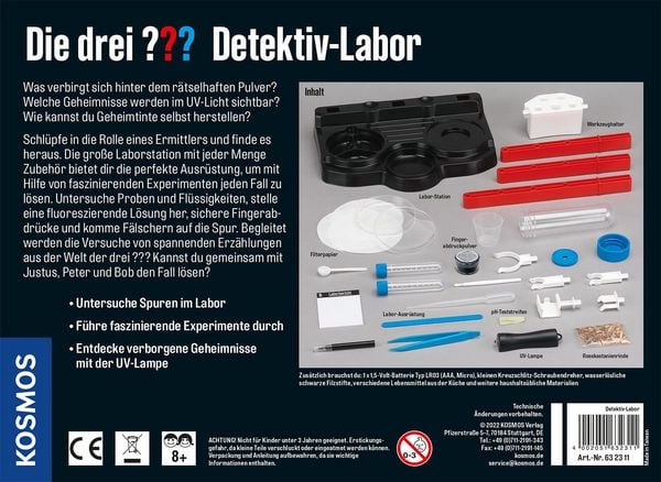 Produktbild: Die drei ??? Detektiv-Labor