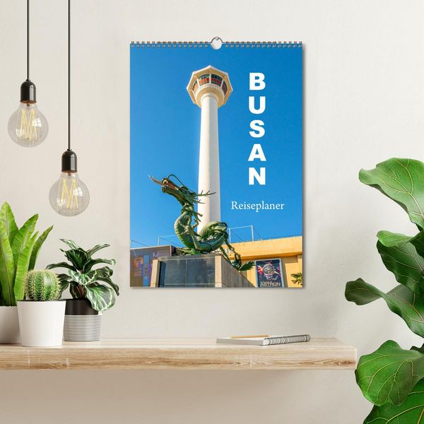 Produktbild: Busan - Reiseplaner (Wandkalender 2026 DIN A3 hoch), CALVENDO Monatskalender
