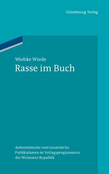 Produktbild: Rasse im Buch