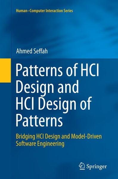 Produktbild: Patterns of HCI Design and HCI Design of Patterns