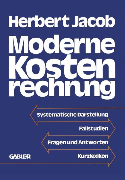 Produktbild: Moderne Kostenrechnung