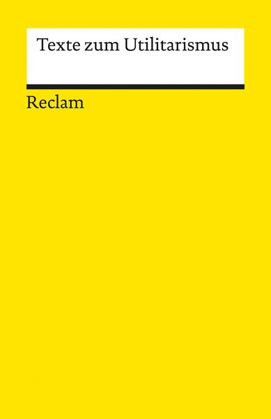 Produktbild: Texte zum Utilitarismus