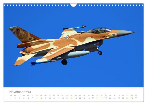 Produktbild: VIPER ACTION - F-16 FIGHTING FALCON (Wandkalender 2026 DIN A3 quer), CALVENDO Monatskalender