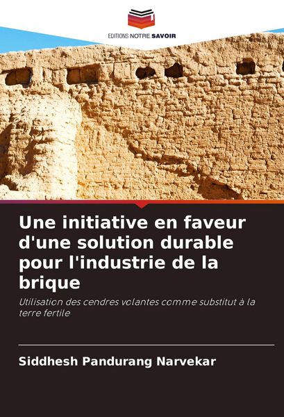 Produktbild: Une initiative en faveur d'une solution durable pour l'industrie de la brique