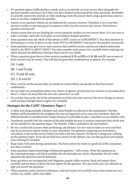 Produktbild: Collins Cape Chemistry - Cape Chemistry Multiple Choice Practice