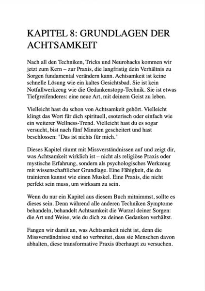 Produktbild: Schluss mit den Sorgen