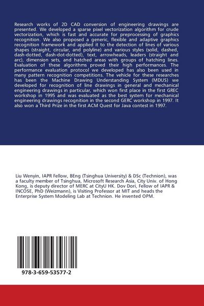 Produktbild: Algorithms for 2D Engineering Drawings Recognition