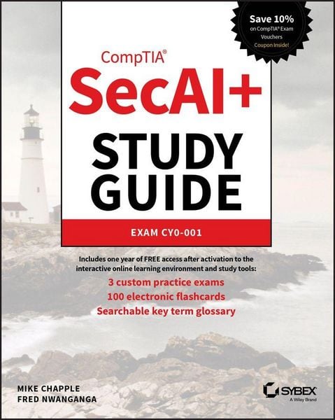 Produktbild: CompTIA SecAI+ Study Guide: Exam CY0-001