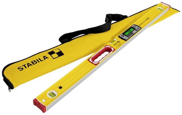 Produktbild: Stabila TECH 196 DL 19827 Digitale Wasserwaage mit Rutschstopper, inkl. Tasche 100 cm 0.5 mm/m