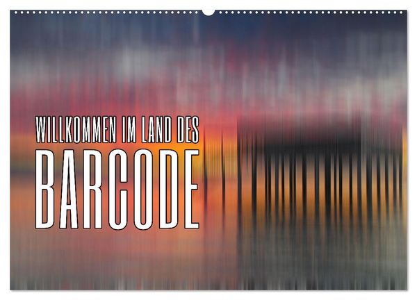 Produktbild: Willkommen im Land des Barcode (Wandkalender 2026 DIN A2 quer), CALVENDO Monatskalender