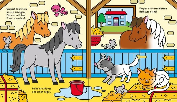 Produktbild: Mein Immer-wieder-Zaubermalbuch: Bauernhof