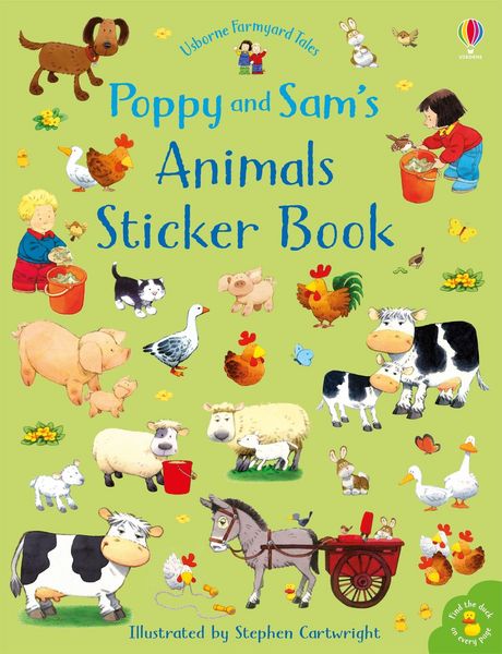 Produktbild: Poppy and Sam's Animals Sticker Book