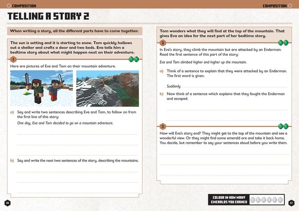 Produktbild: Minecraft English Ages 5-6